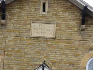 Thurlby UMFC Chapel, plaque, 11.09.2020 Thurlby UMFC Chapel, plaque, 11.09.2020
