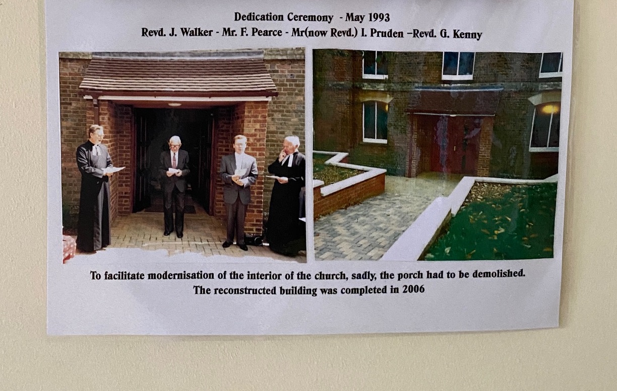 Memorial plaques from Markyate Methodist Church Memorabilia and