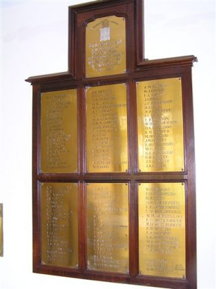 WW1 Memorial, Kingswood School Chapel WW1 Memorial, Kingswood School Chapel