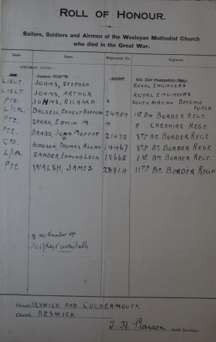 Keswick. Methodist Archive and Research Centre (reference MA 8030 item 16) Keswick. Methodist Archive and Research Centre (reference MA 8030 item 16) | Trustees for Methodist Church purposes, 2018