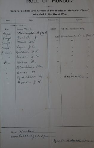 Corbridge on Tyne. Methodist Archive and Research Centre (reference MA 8030 item 45) Corbridge on Tyne. Methodist Archive and Research Centre (reference MA 8030 item 45) | Trustees for Methodist Church Purposes, 2018