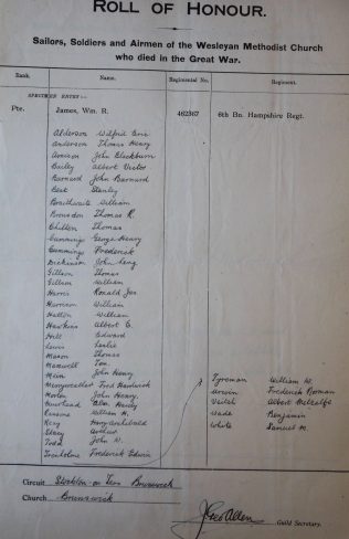Brunswick, Stockton-on-Tees. Methodist Archive and Research Centre (reference MA 8030 item 65) Brunswick, Stockton-on-Tees. Methodist Archive and Research Centre (reference MA 8030 item 65) | Trustees for Methodist Church Purposes, 2018