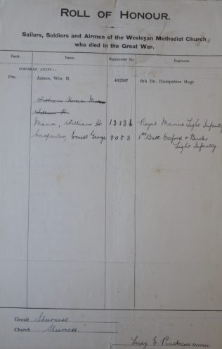 Sheerness. Methodist Archive and Research Centre (reference MA 8030 item 74) Sheerness. Methodist Archive and Research Centre (reference MA 8030 item 74) | Trustees for Methodist Church Purposes, 2018