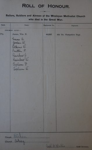 Arlesey. Methodist Archive and Research Centre (reference MA 8030 item 87) Arlesey. Methodist Archive and Research Centre (reference MA 8030 item 87) | Trustees for Methodist Church Purposes, 2018