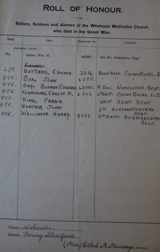 Fenny Stratford. Methodist Archive and Research Centre (reference MA 8030 item 94) Fenny Stratford. Methodist Archive and Research Centre (reference MA 8030 item 94) | Trustees for Methodist Church Purposes, 2018