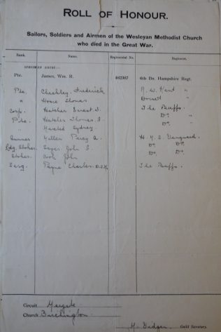 Birchington. Methodist Archive and Research Centre (reference MA 8030 item 104) Birchington. Methodist Archive and Research Centre (reference MA 8030 item 104) | Trustees for Methodist Church Purposes, 2018