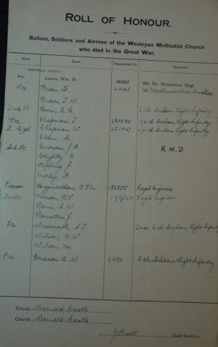 Barnard Castle. Methodist Archive and Research Centre (reference MA 8030 item 132) Barnard Castle. Methodist Archive and Research Centre (reference MA 8030 item 132) | Trustees for Methodist Church Purposes, 2018
